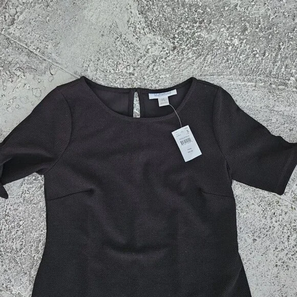 Motherhood Maternity Women Dress Black Knee Length Dress Size S - Picture 7 of 13